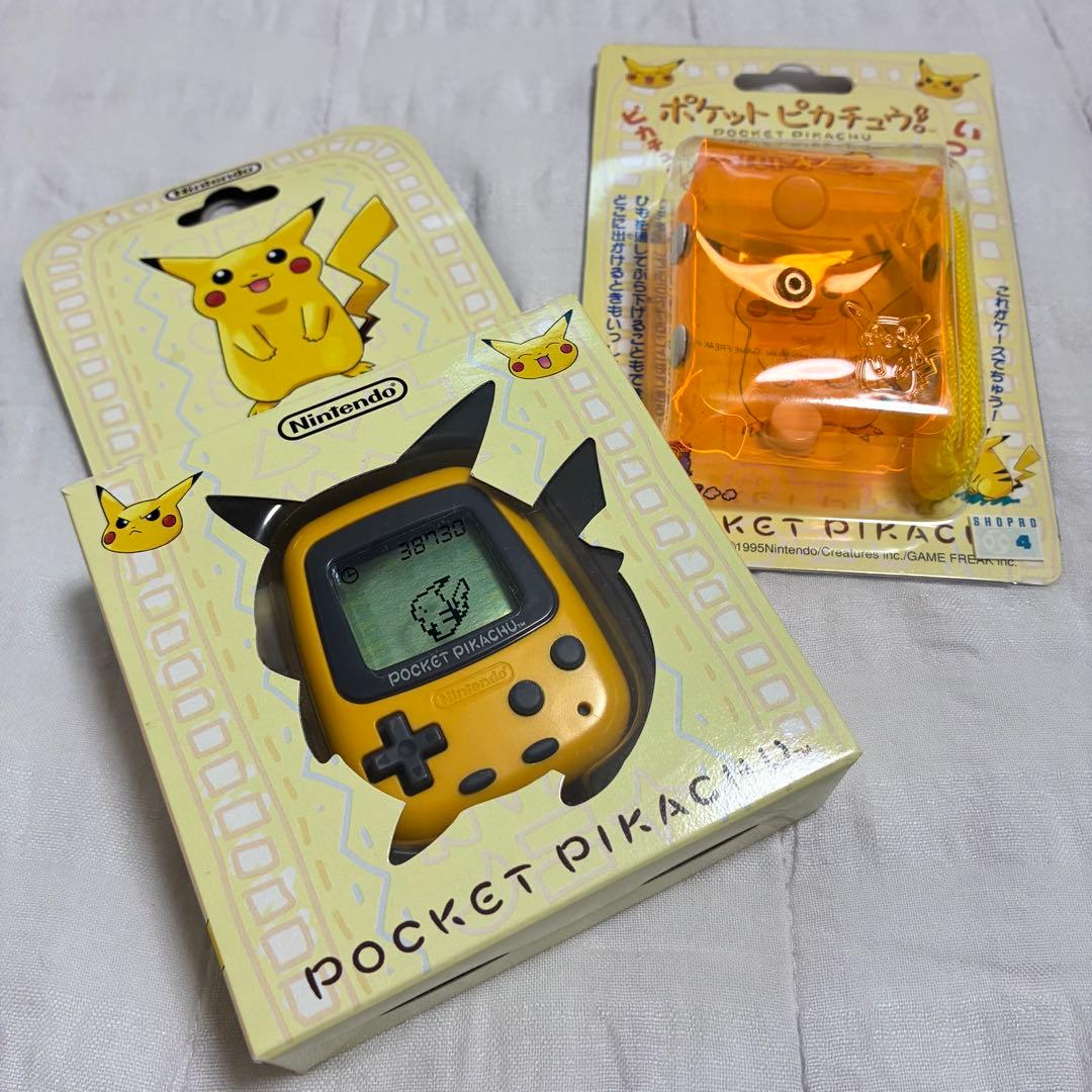 【箱付き】初代 ポケットピカチュウ 万歩計 1998 任天堂 レトロ