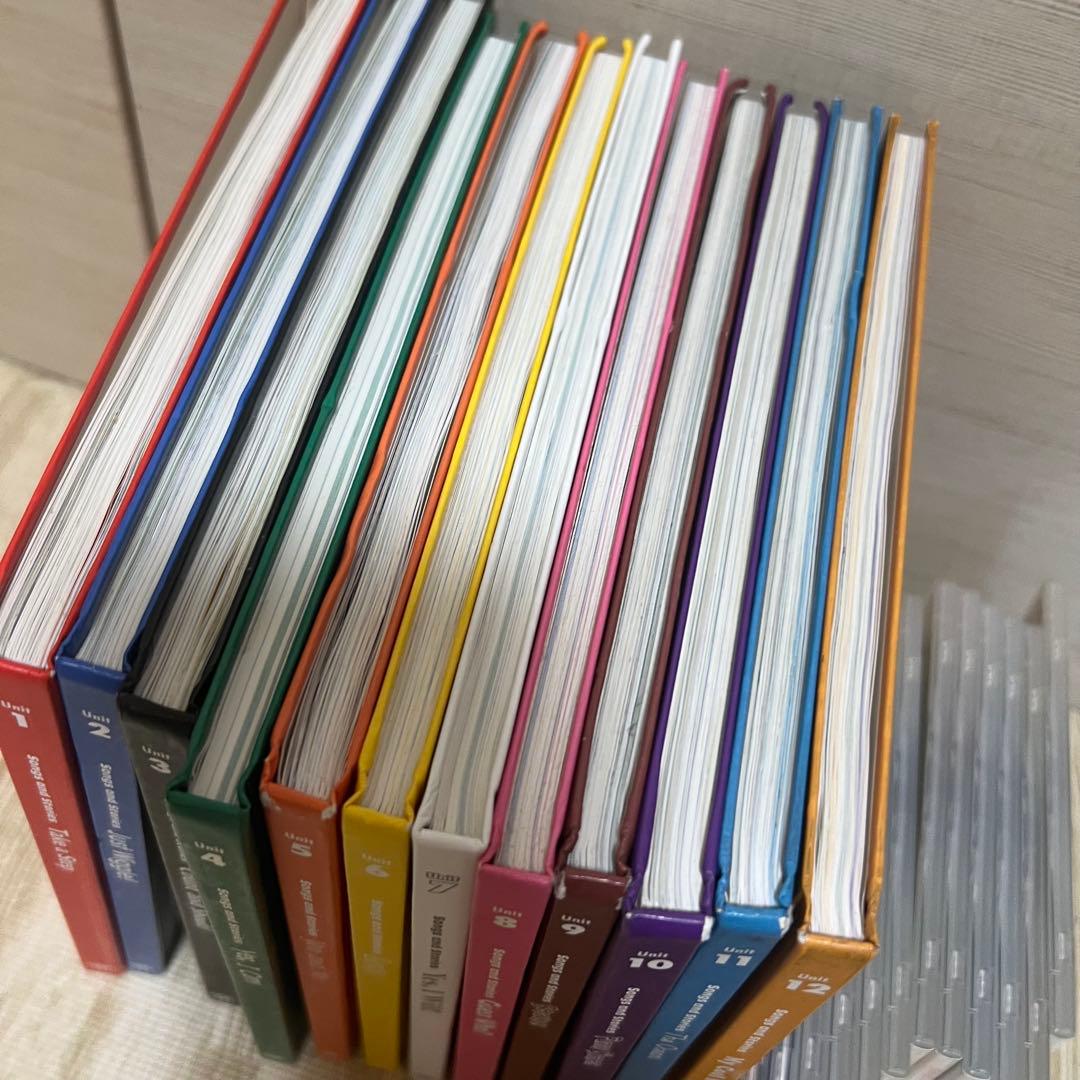 GrapeSEEDテキストCD&DVDユニット1〜12セット幼児英語教材