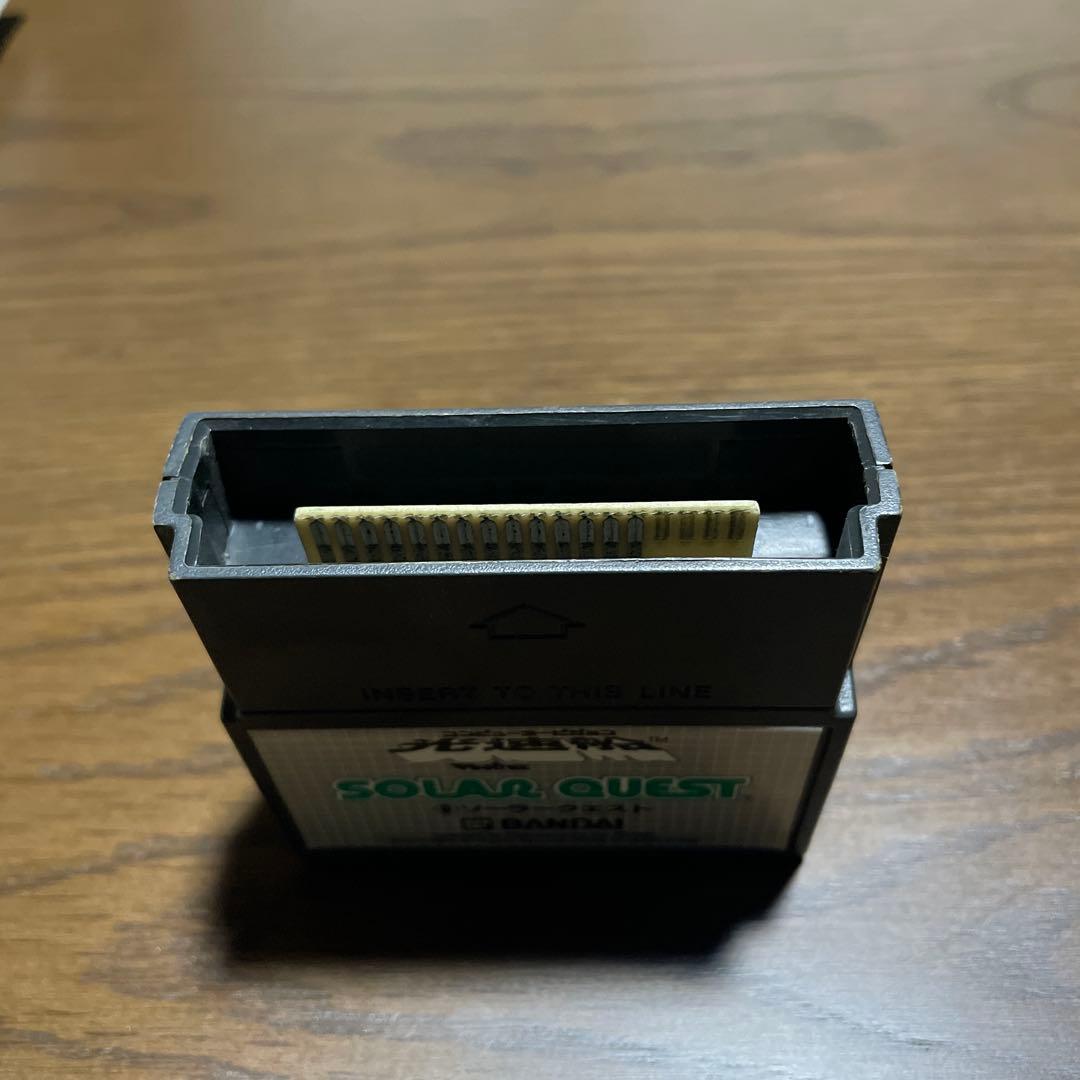 SOLAR QUEST バンダイ ゲームカートリッジ