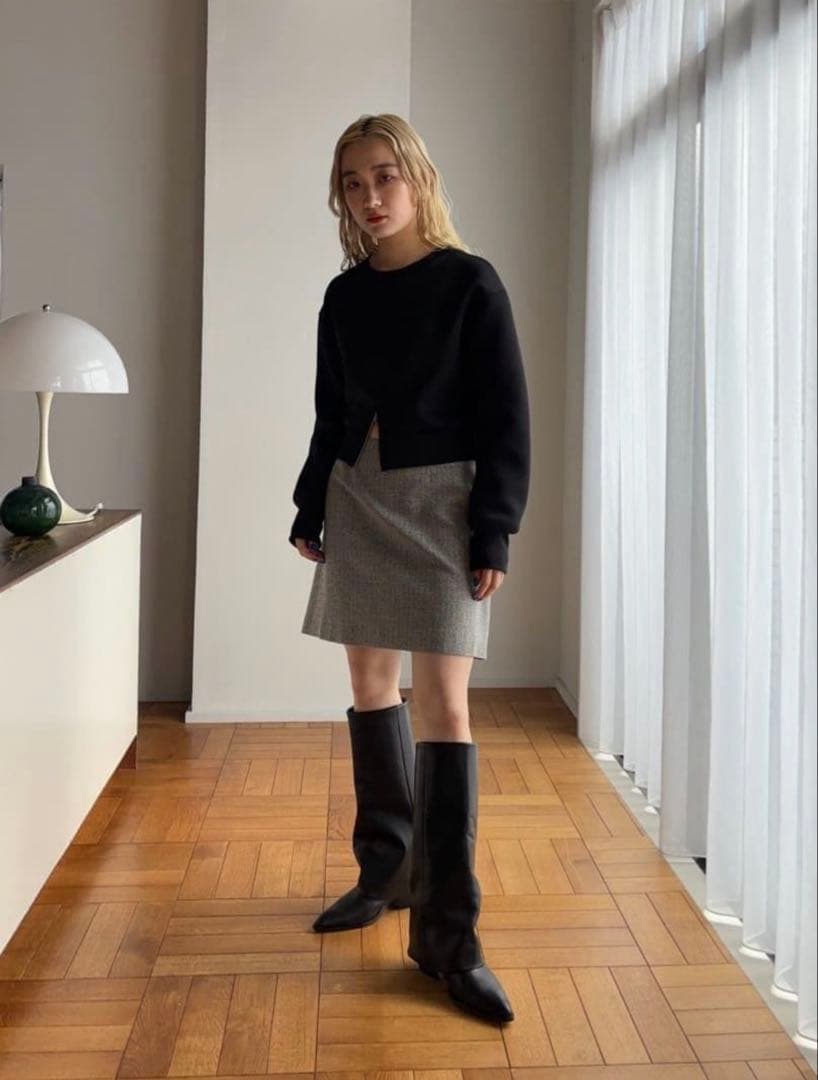 UNITED ARROWS 購入＜A/A/C/C＞レザー カバーロングブーツ