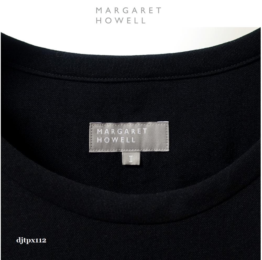 mitoma極美品*マーガレットハウエル *ソフトウール 定番フレアドレス