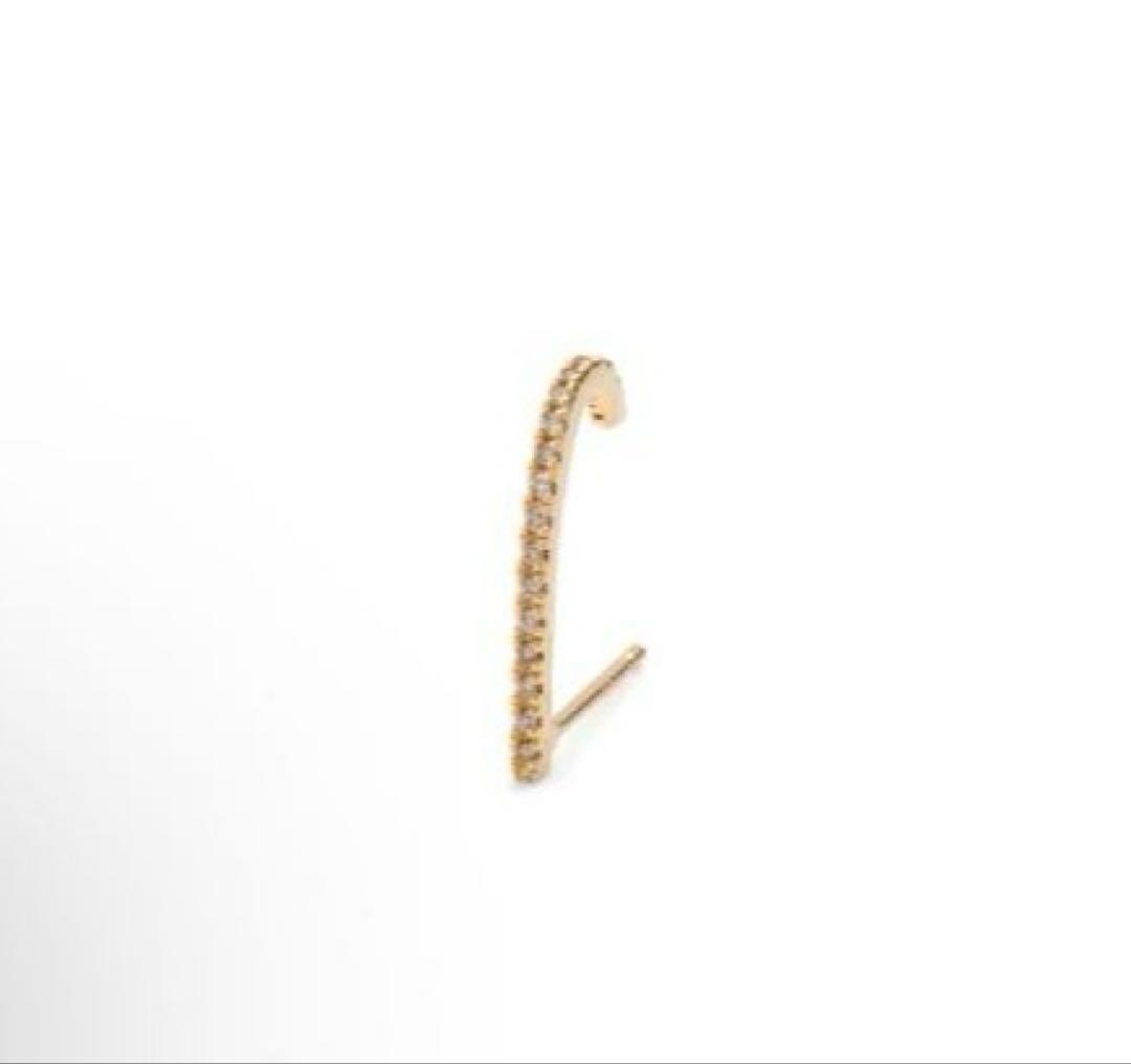 Hirotaka Gossamer ダイヤモンド インナーフック ピアスMサイズ