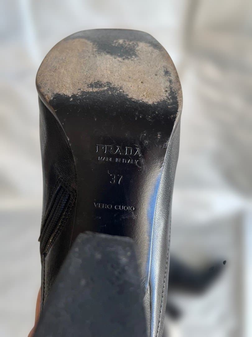 b*r様 PRADA ブラック ブーツ 37