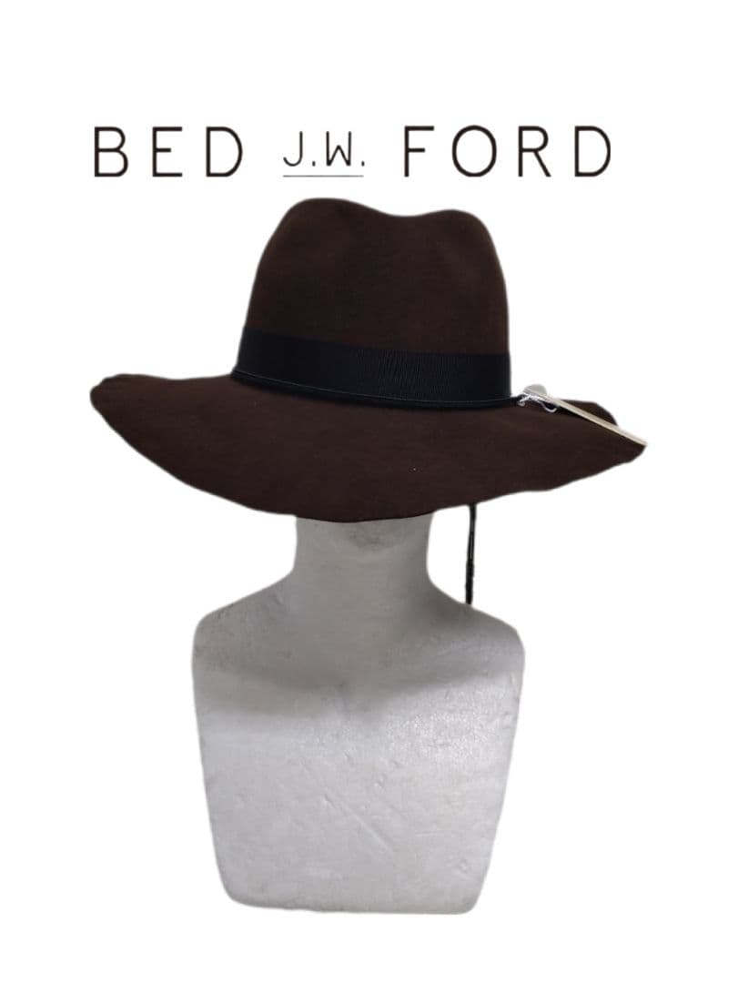 新品未使用タグ付　BED J.W FORDラビットウールハット