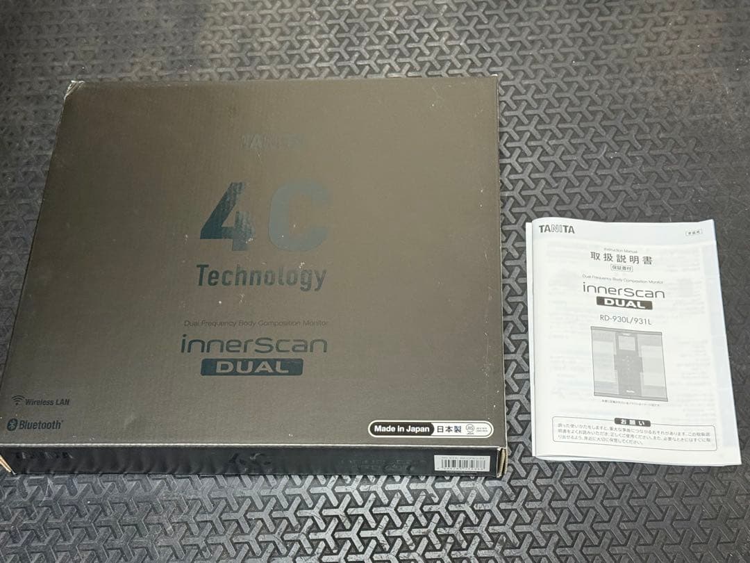 TANITA インナースキャンデュアル RD-931L-BK