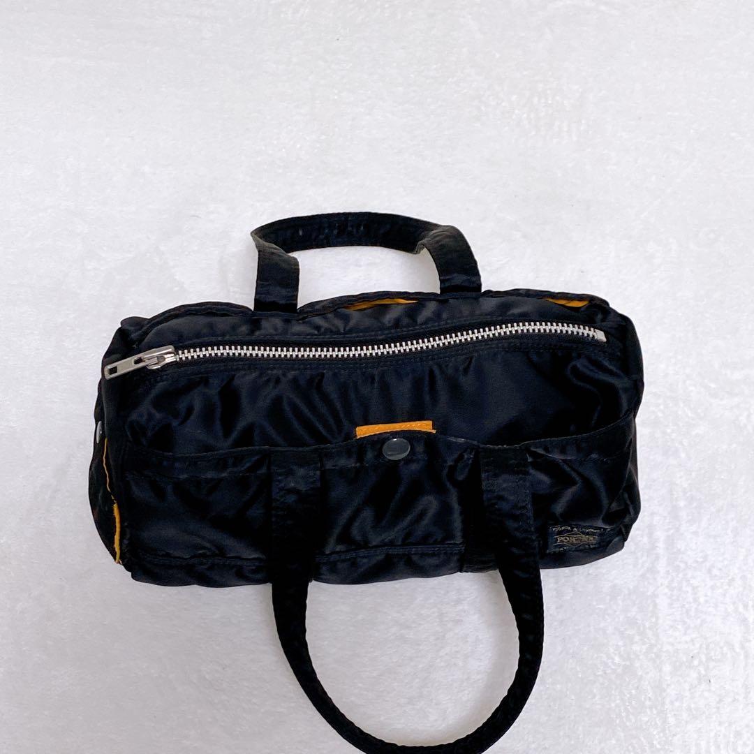 PORTER ポーター　タンカー　ミニボストン　ドラムバッグ　ダッフルバッグ　黒