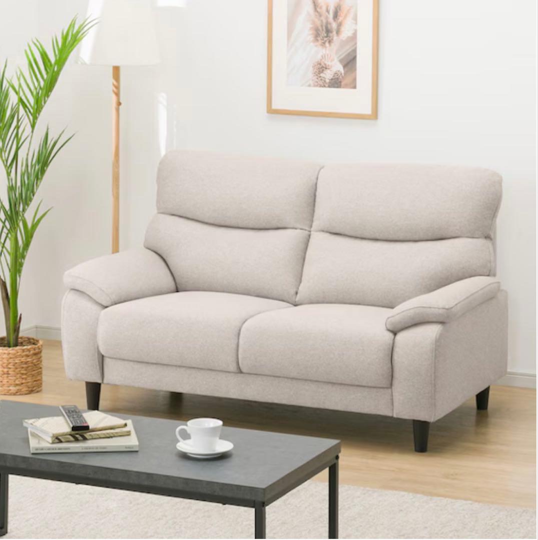 【のりぱぱ】ニトリ　2人掛けソファ