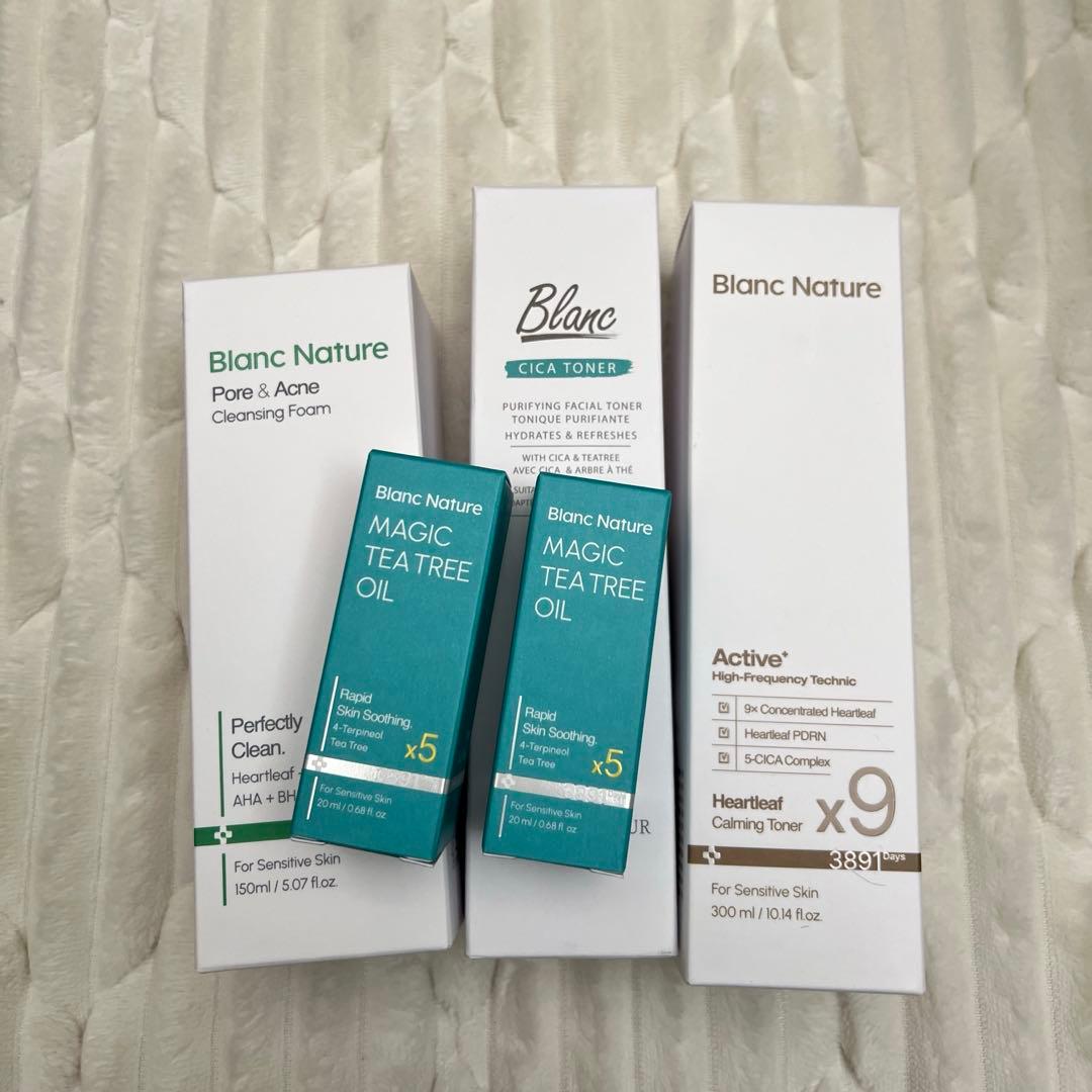 blanc スキンケアセット ティーツリー ブラン