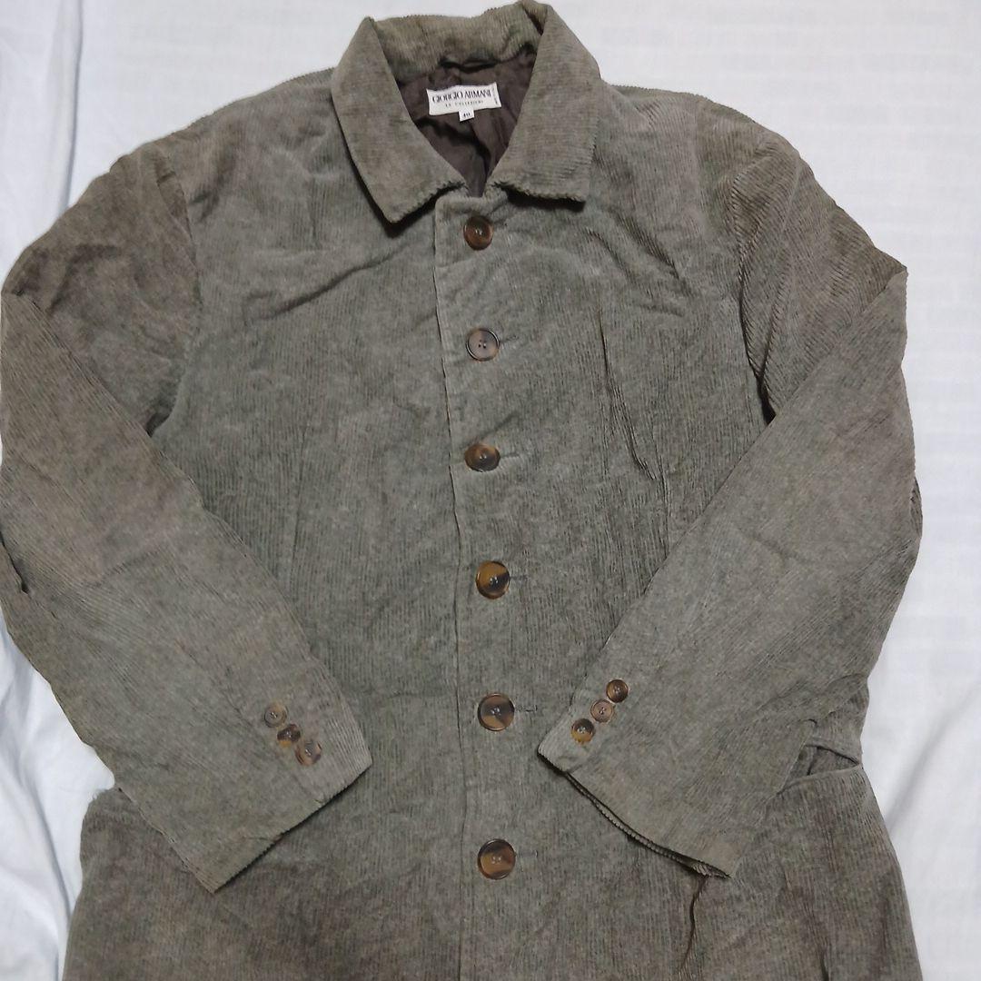 giorgio armani　コーデュロイジャケット　カバーオール　イタリア製
