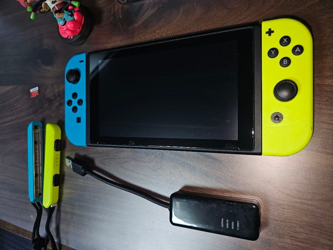 Nintendo Switch 本体 青/黄 ケース プロコン 付属品付