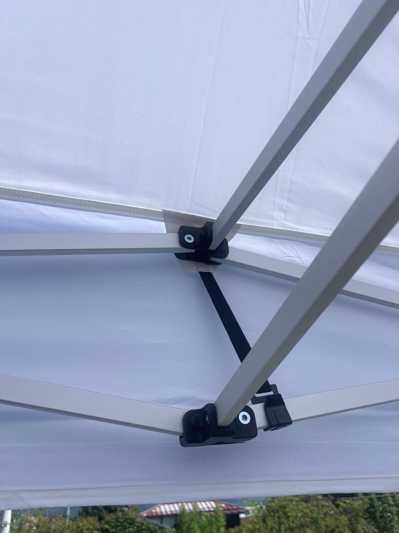 【新品・未使用】軽量オールアルミ ワンタッチテント3m×3m 業務用フリマケート