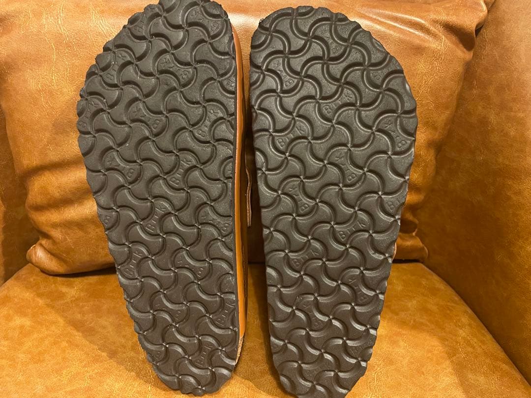 極美品　ビルケンシュトック　ボストン　ジンジャーブラウン　40（26.0cm）