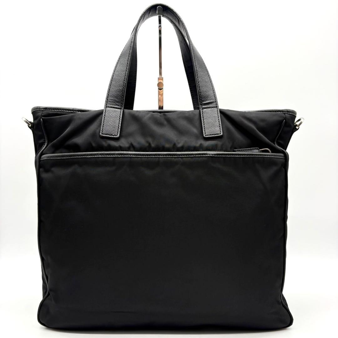 希少 現行 プラダ ビジネスバッグ 2way サフィアーノレザー VA0860