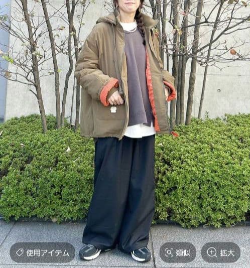 Niko and… misayo ミリアウター カーキ 未使用