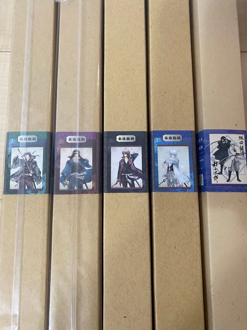 銀魂 攘夷志士　掛け軸　ポスター　5本まとめ売り