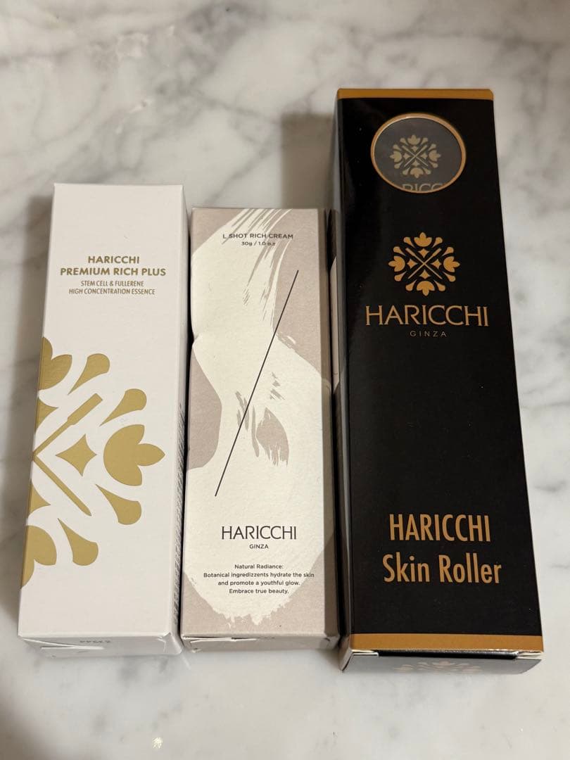 HARICCHI 美容液・クリーム・スキンローラーセット