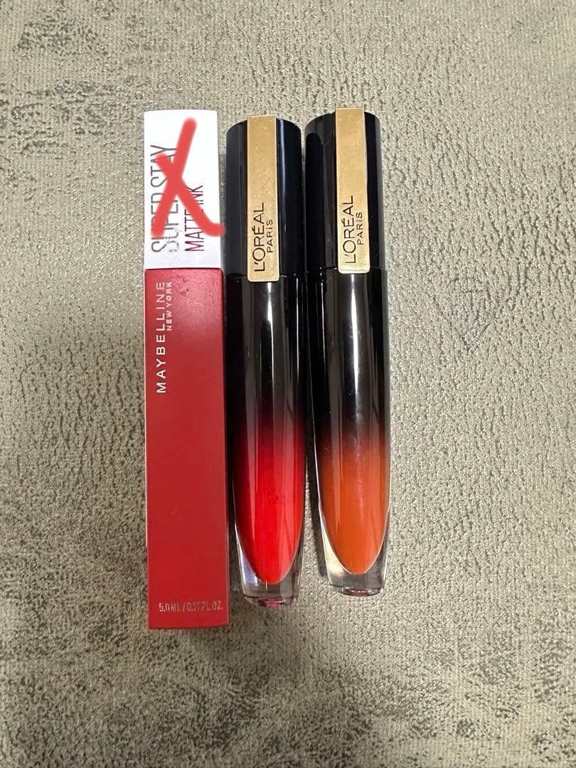 メイベリン リップ、シャドウ、チーク