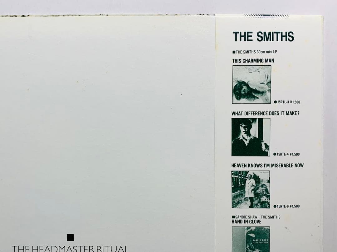 LP 帯付☆ザ・スミス/ミート・イズ・マーダー 25RTL3001 廃盤 初版