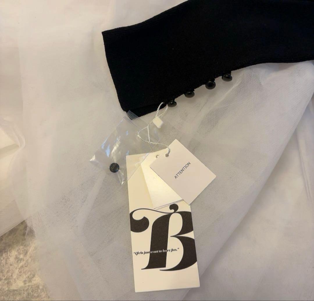 新品未使用 タグ付き Bibiy. DELPHINETULLEDRESS