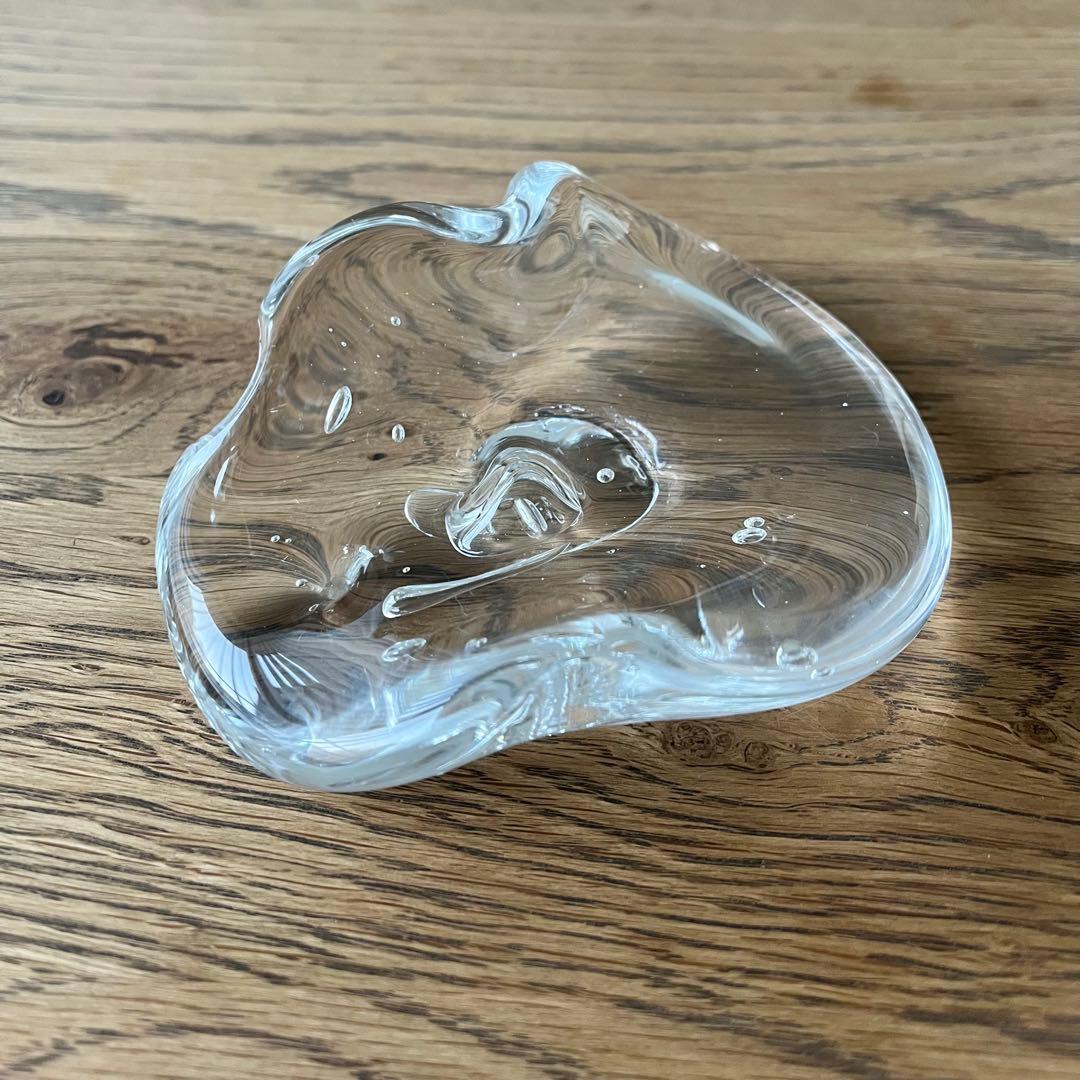 LAN / clear glass tray クリアガラストレイ