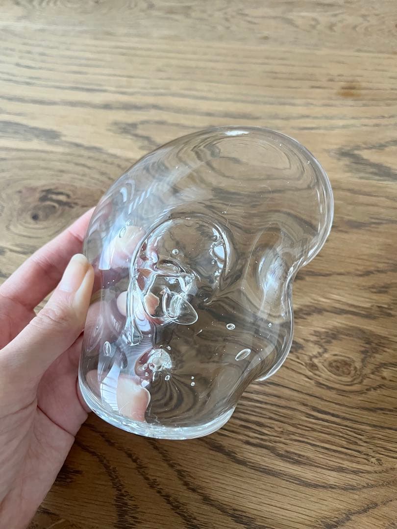 LAN / clear glass tray クリアガラストレイ