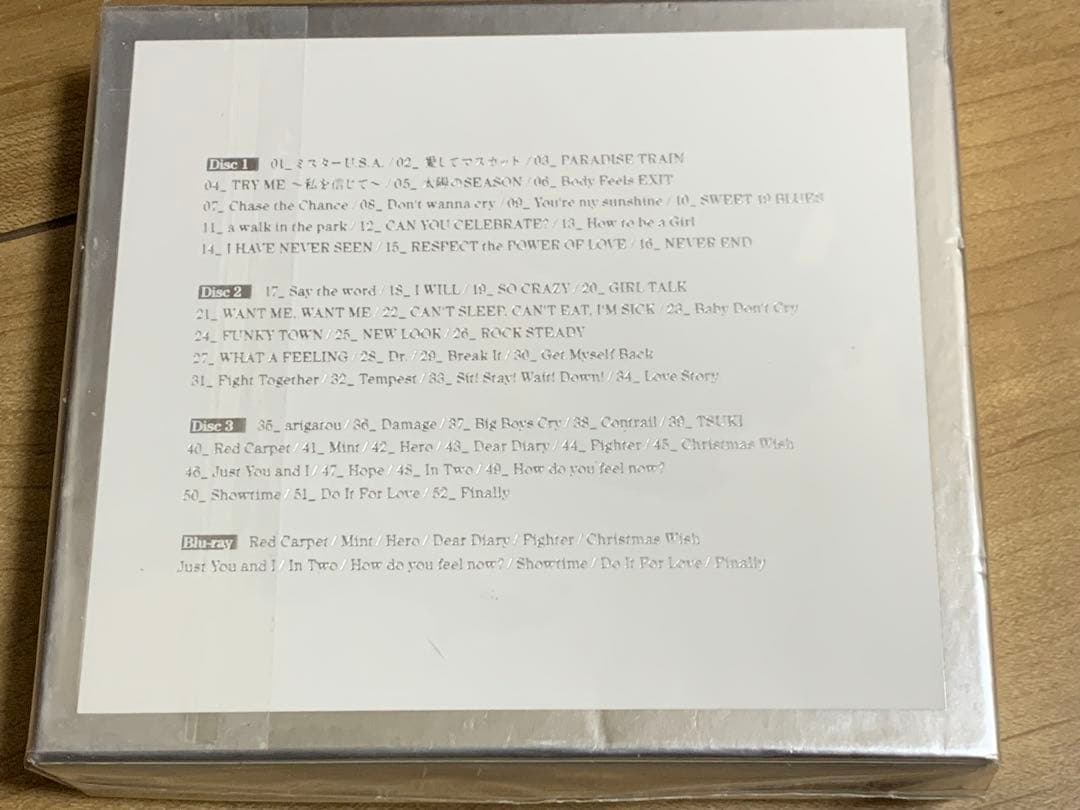 未開封　初回盤　安室奈美恵　25周年　Finally CD+Blu-ray 4枚