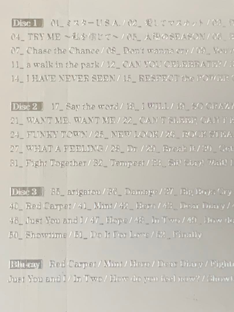 未開封　初回盤　安室奈美恵　25周年　Finally CD+Blu-ray 4枚