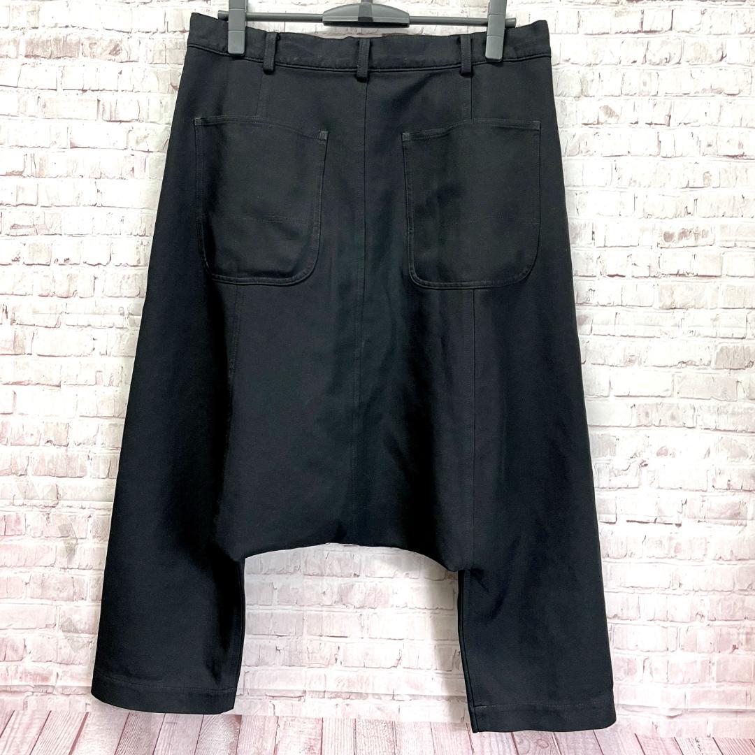 良品　ブラック コムデギャルソン　サルエルパンツ ブラック 1M-P021　S