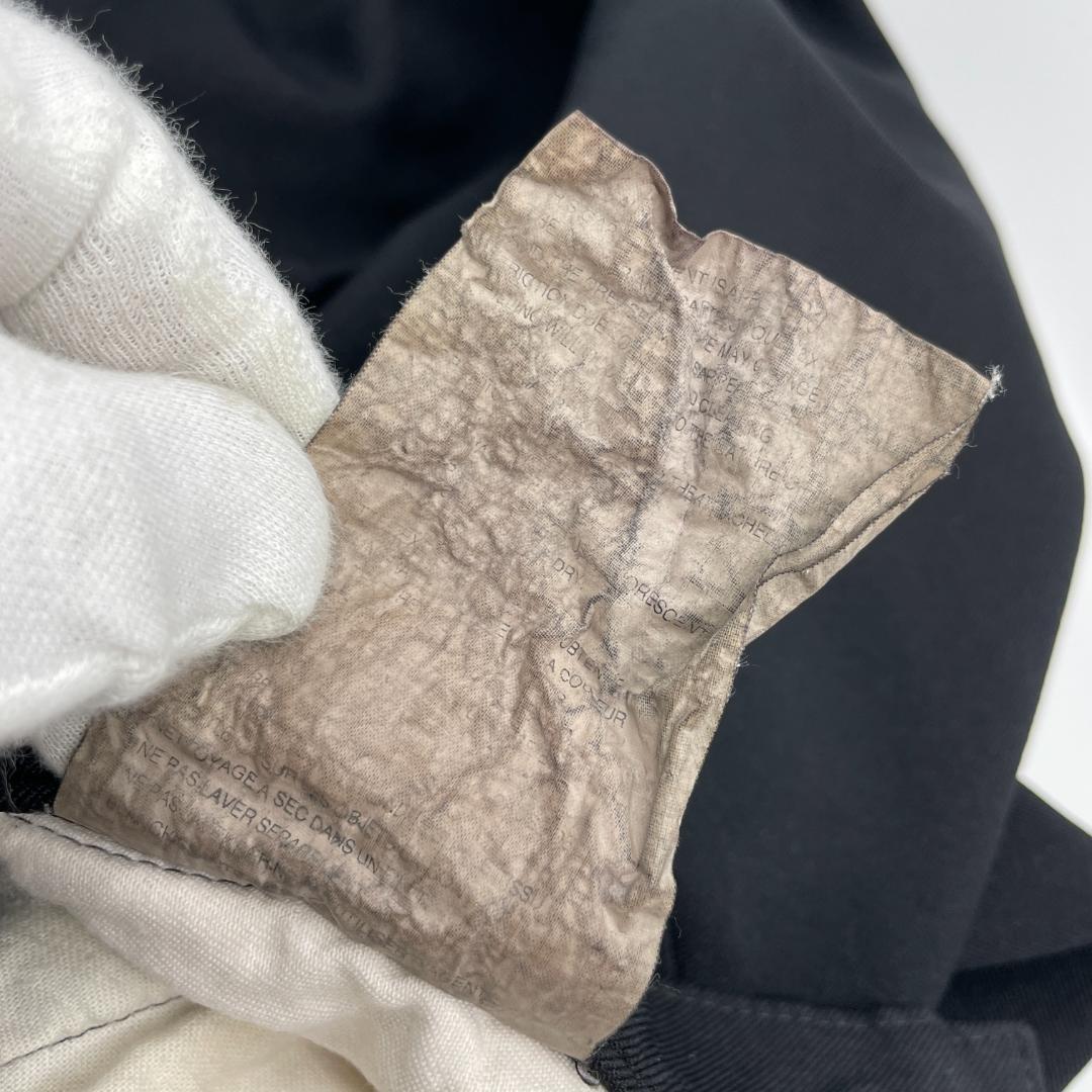 良品　ブラック コムデギャルソン　サルエルパンツ ブラック 1M-P021　S