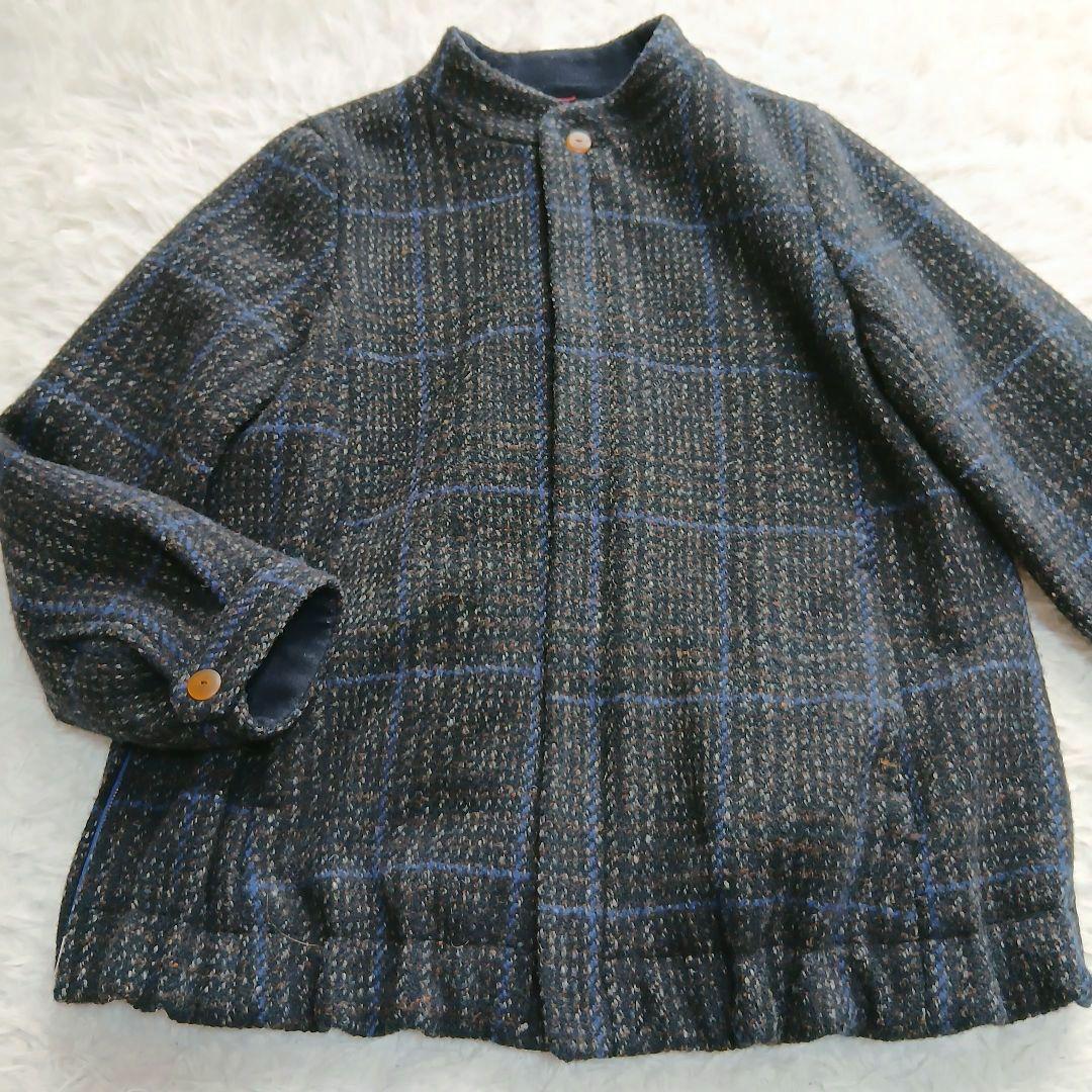 【Pal'las Palace】近年　ウールツイード　ジップアップジャケット
