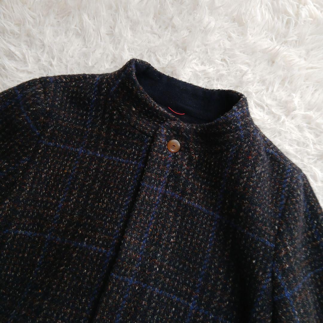 【Pal'las Palace】近年　ウールツイード　ジップアップジャケット