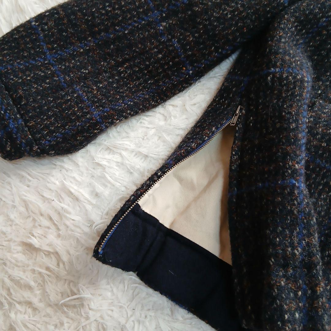 【Pal'las Palace】近年　ウールツイード　ジップアップジャケット