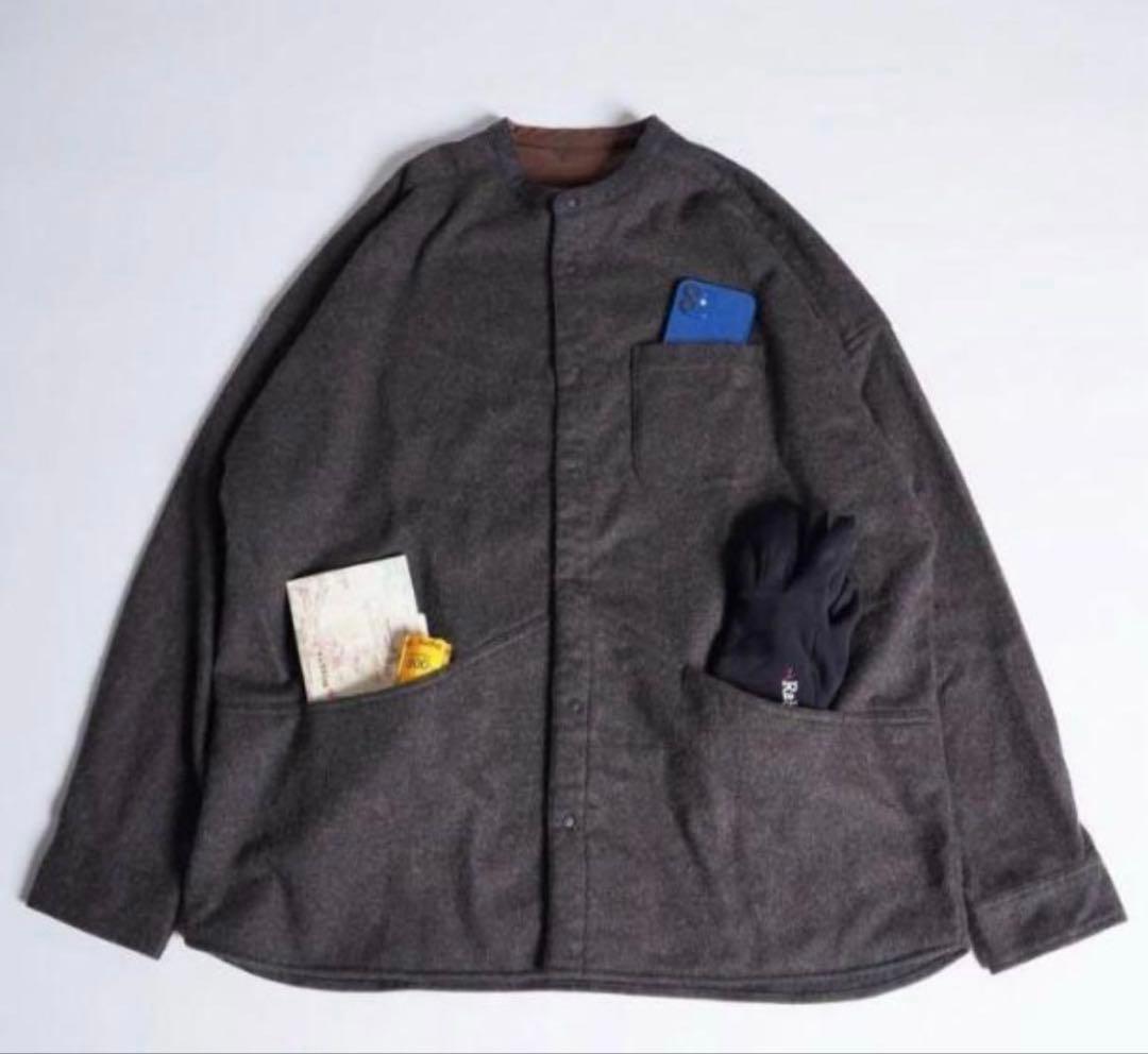 トップス atelier Bluebottle Neo WOOL SHIRTS