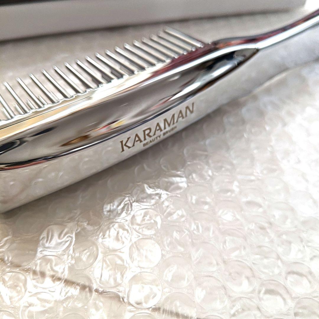 超美品 カラマン KARAMAN ビューティーブラシ ヘアブラシ