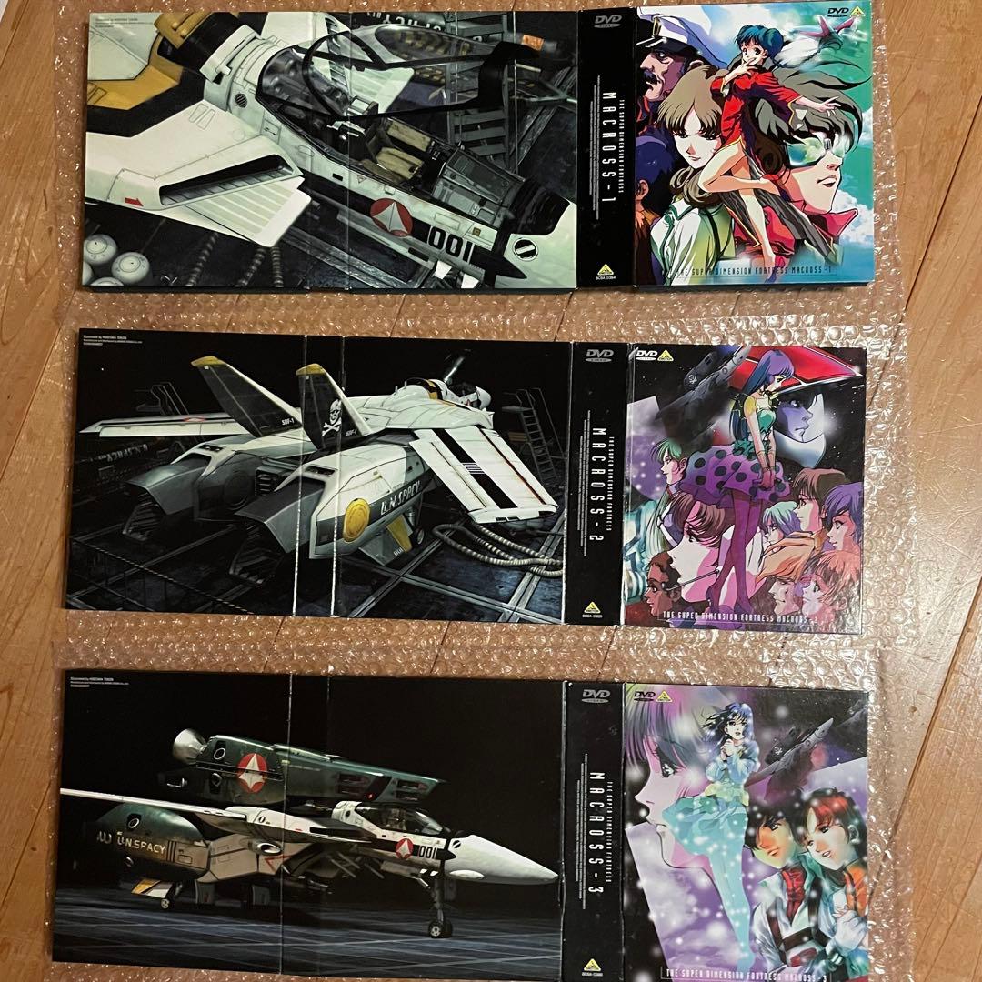 「超時空要塞マクロス　DVD 全3巻セット」　「Flash Back 2012」