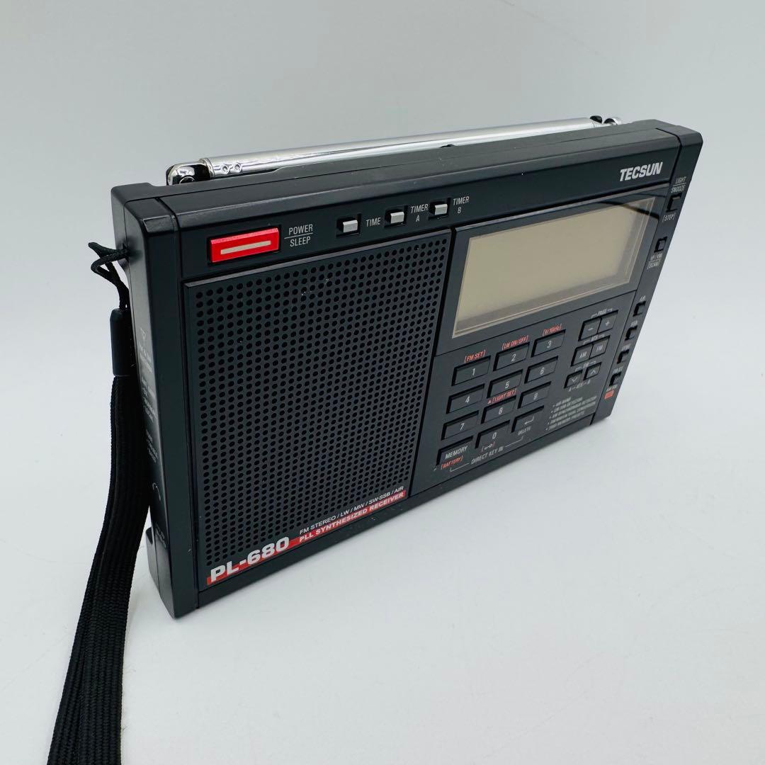 【美品】TECSUN　短波ラジオ　PL-680