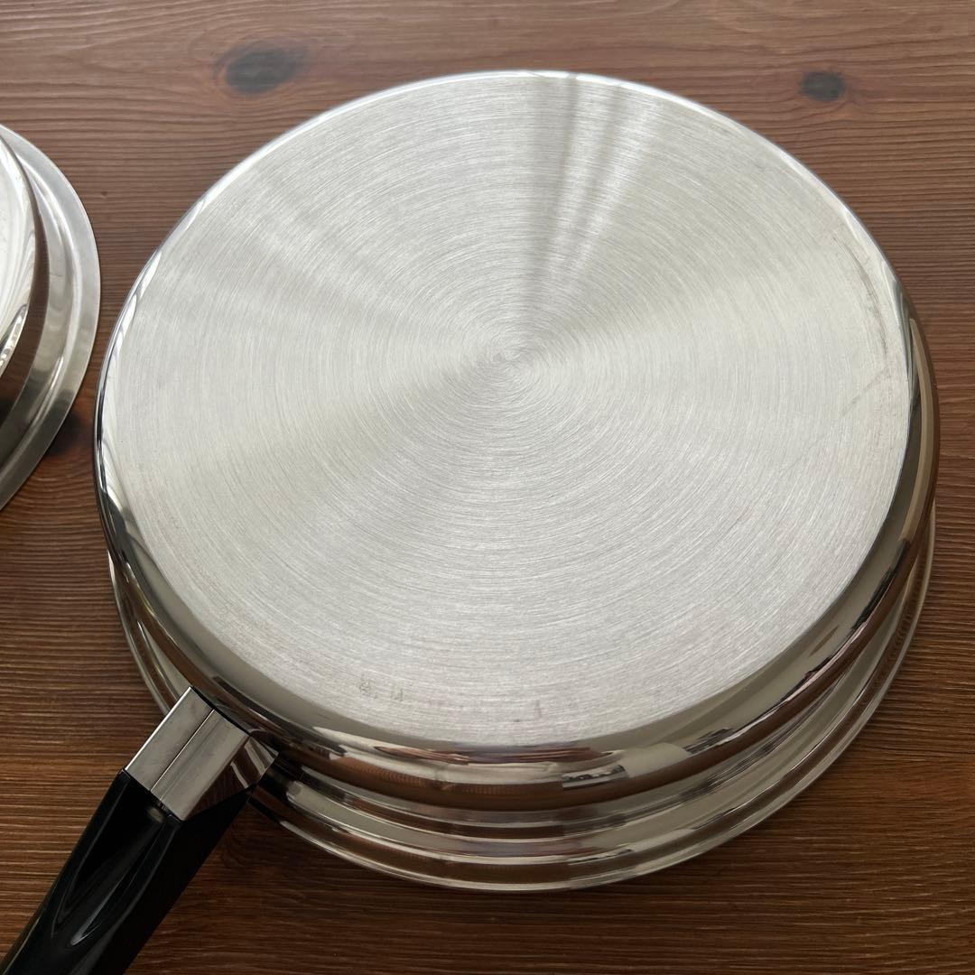 Queen 一度使用美品 アムウェイ 片手鍋 フライパン 大　鍋 24cm