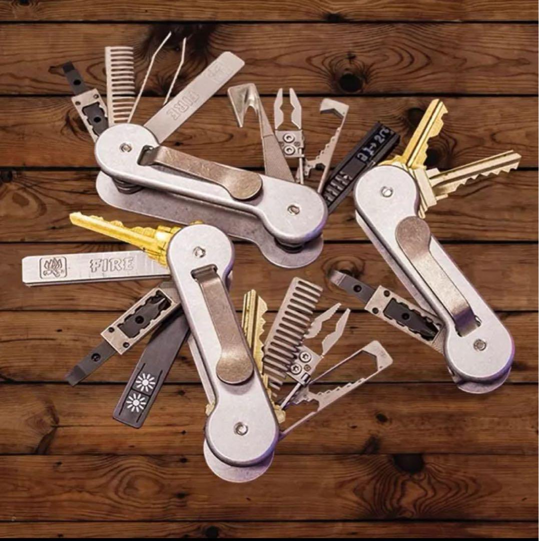 s*6様 ■新品 Klecker Knives ツール4点セットKeyBar等に