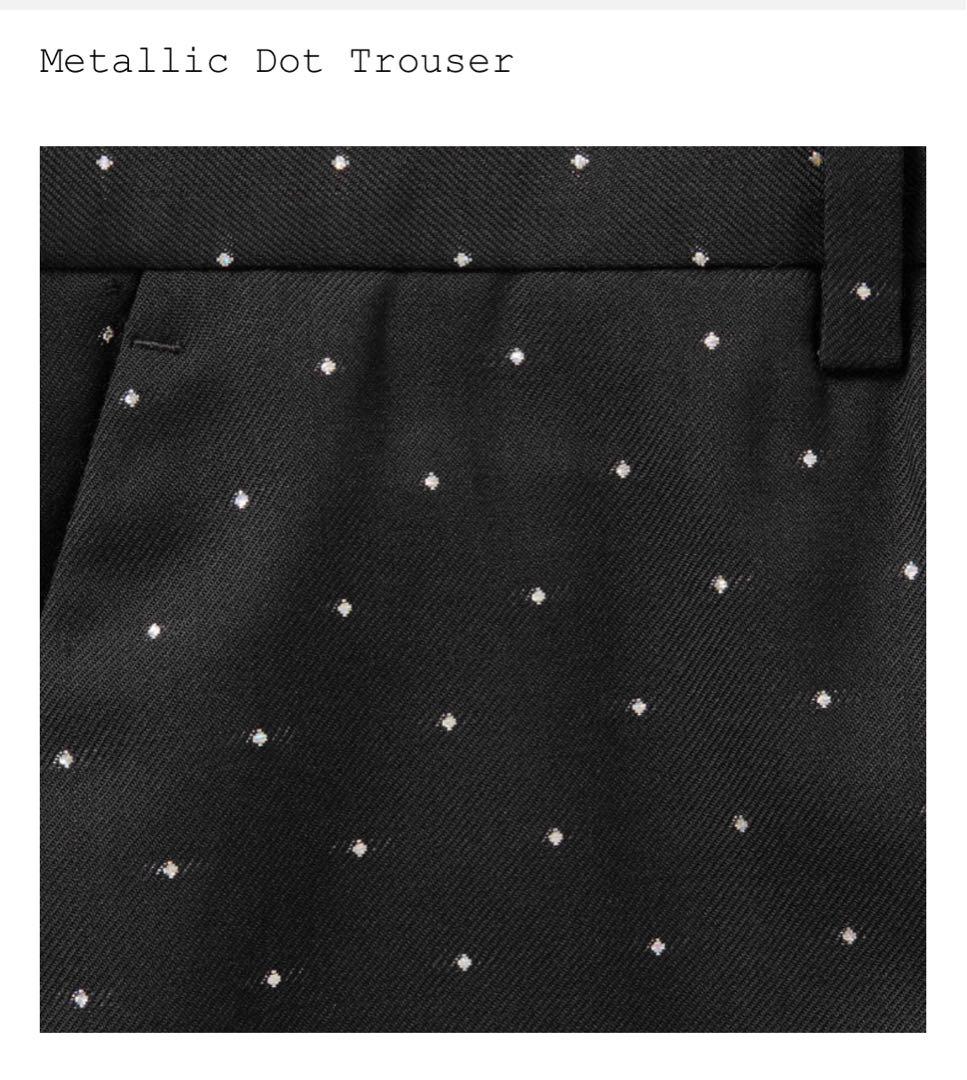 パンツ supreme llic dot trouser BLACK 30