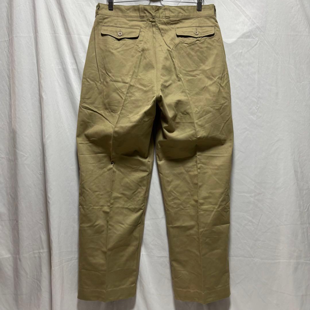 フランス軍　50's M52 チノパン デッドストック 実物　官給品　神サイズ