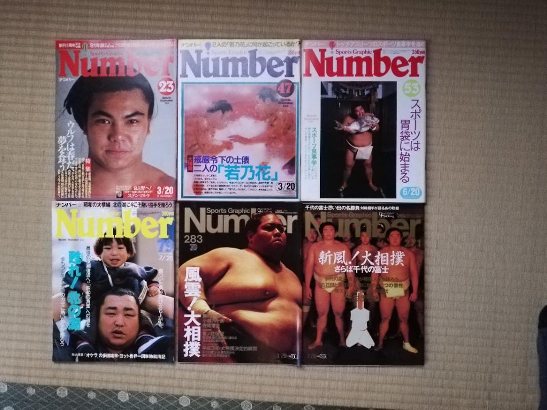 Numberまとめ 創刊号 〜303号（欠12）増刊18冊 計309冊　昭和