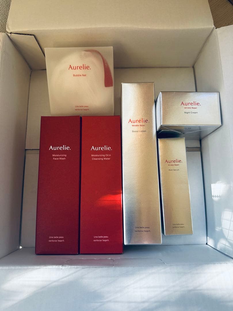 Aurelie. オレリープレミアムセット 5点セット＋泡立てネット