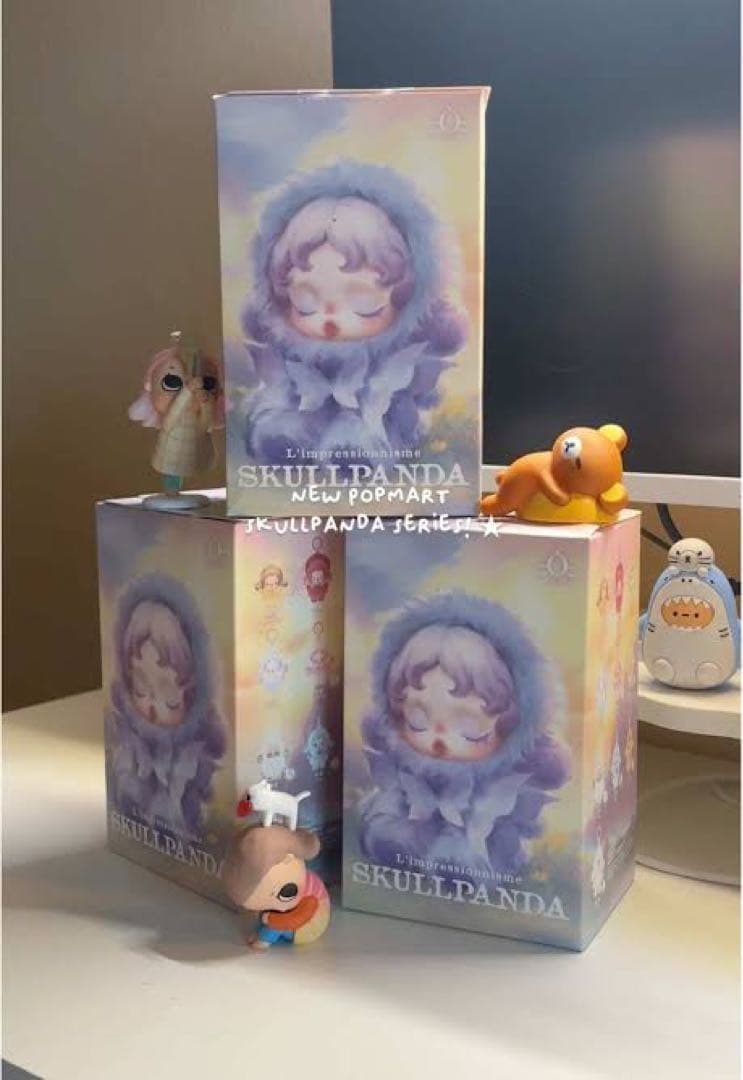 SKULLPANDAL’impressionnismeシリーズぬいぐるみ