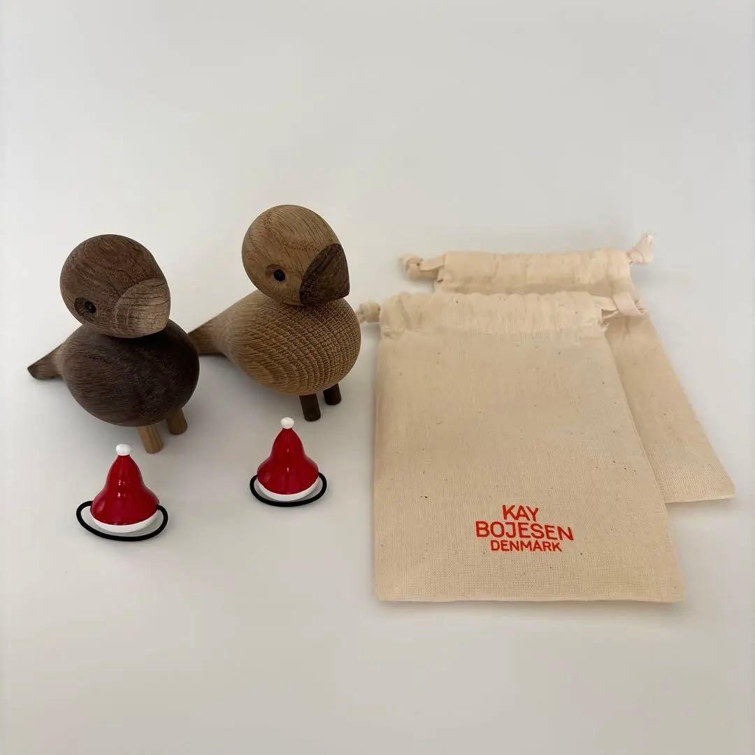Kay Bojesen Denmark ペアラブバード オーク