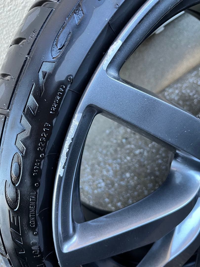 GTR35 中期純正ホイール　フロント4本9.5J x20＋20 ゆう