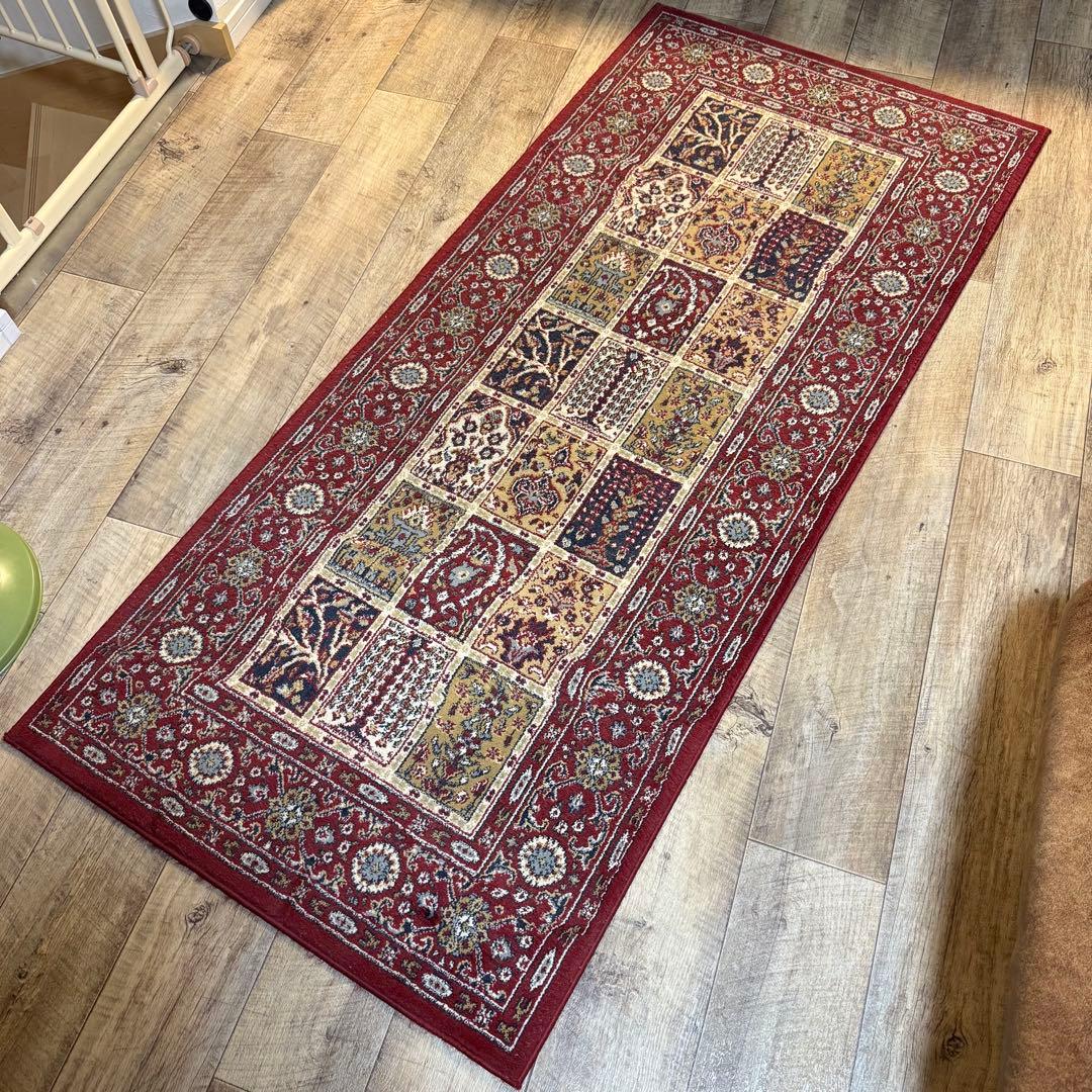 美品 IKEA ラグ 絨毯 VALBY RUTA イケア じゅうたん　ルータ