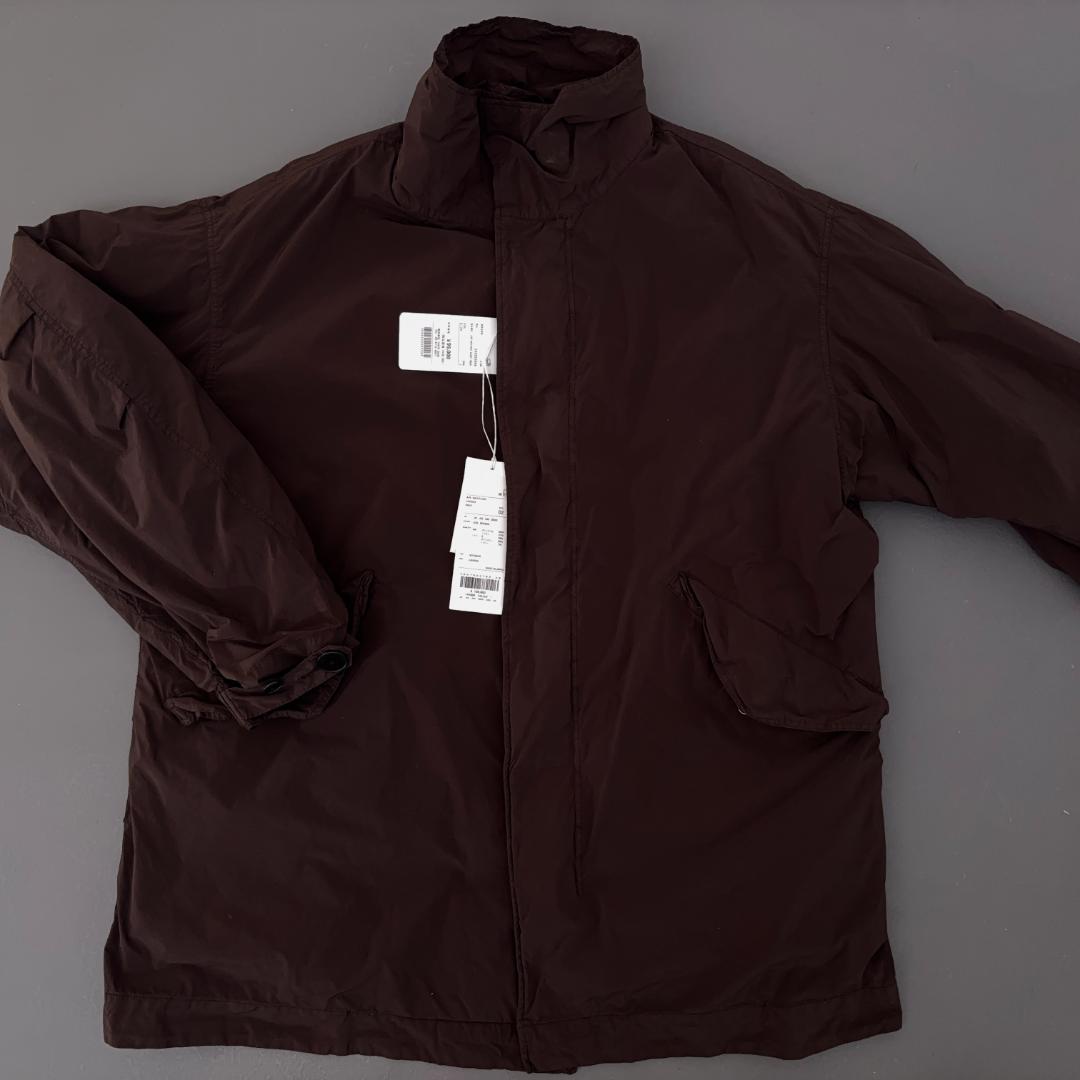 25AW ATON AIR WEATHER ブラウン 02 ショートモッズコート