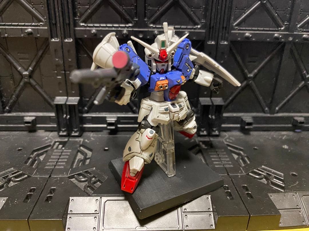 モビルスーツアンサンブル　GP-01フルバーニアン塗装中