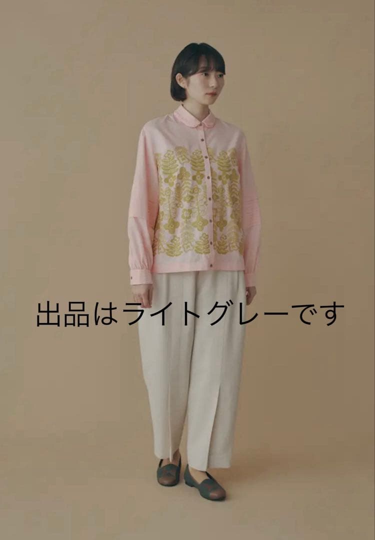 未使用 ミナペルホネン 38 swing garden ブラウス