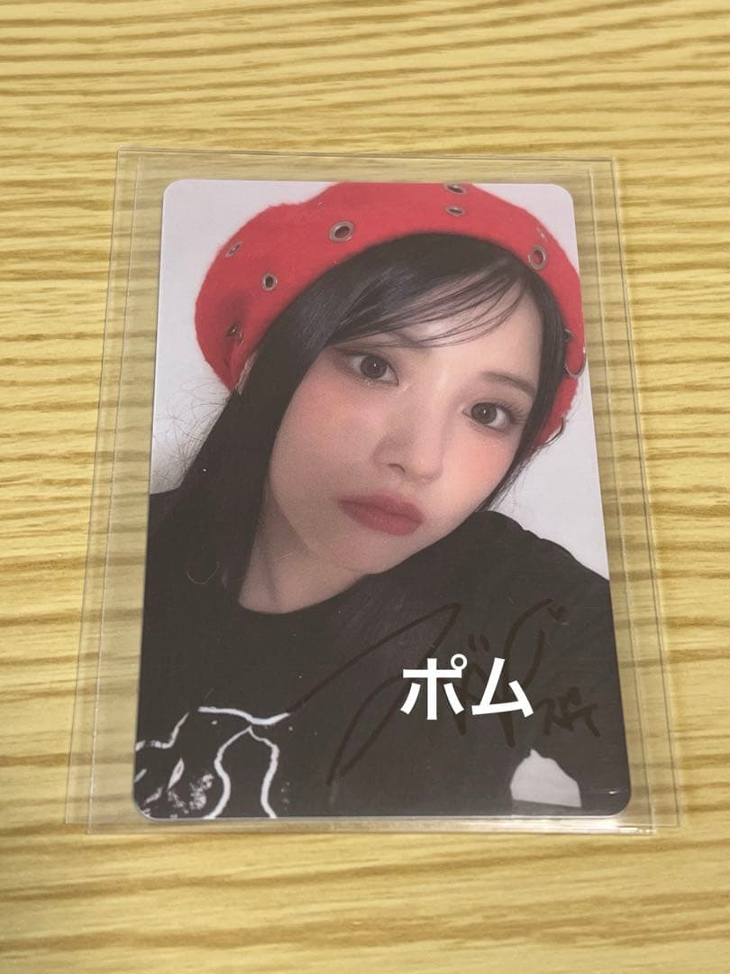 nmixx ジウ musickorea ラキドロ サイン入り